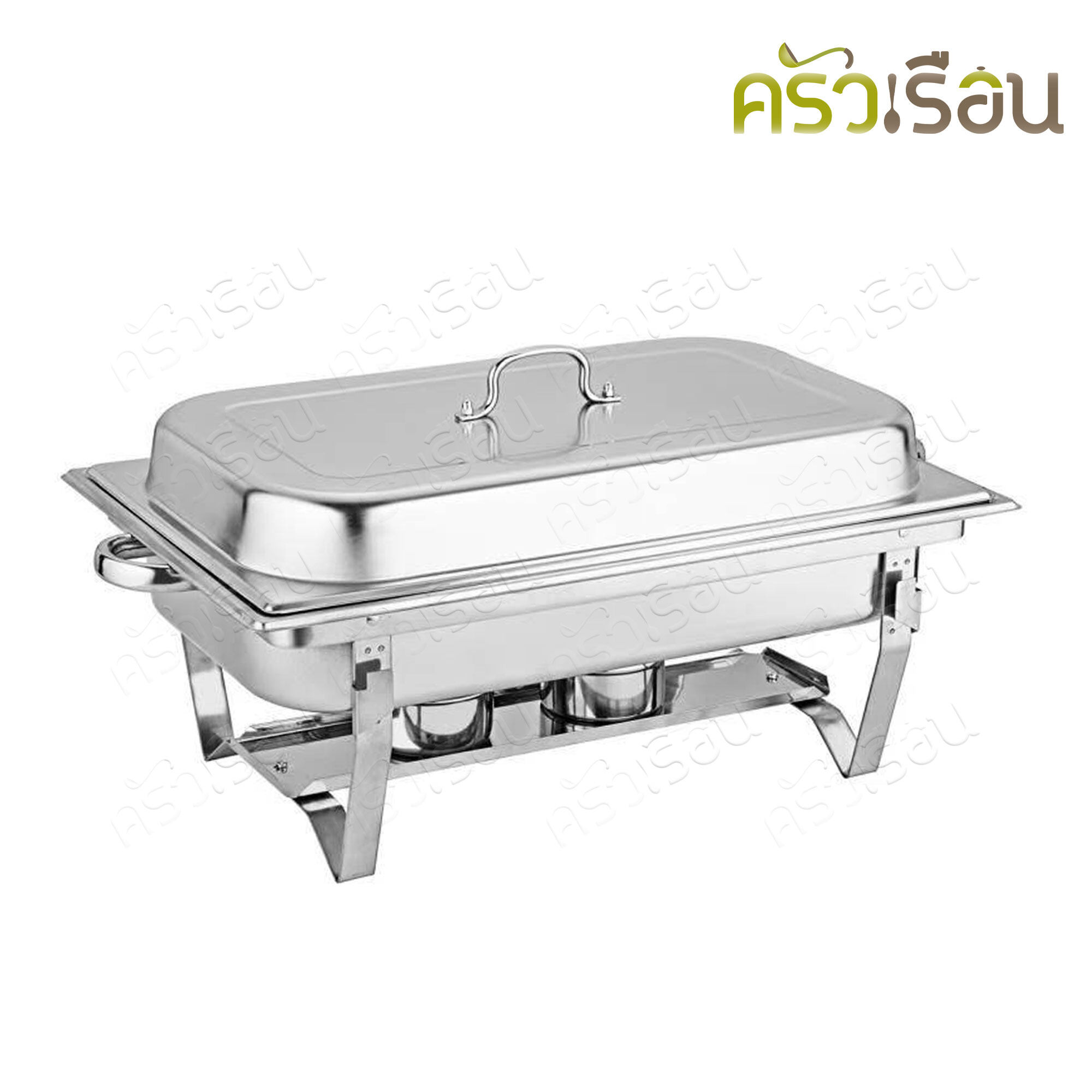 FOFO ชุดอ่างอุ่นอาหาร บุฟเฟ่ สเตนเลส ใหญ่ ตราโฟโฟ [ ราคาต่อชุด มีให้เลือก 3 แบบ ] อ่างอุ่นอาหาร ถาดบุฟเฟ่ต์
