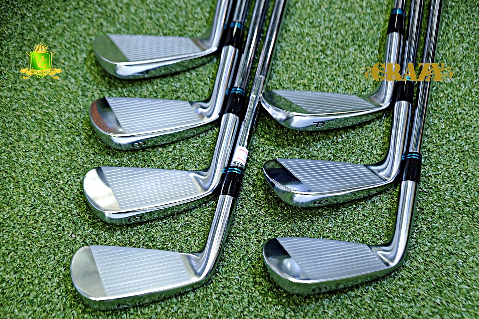 Iron set Akira KS-301 Prototype 4-9,Pw (N.S Pro Modus3 Tour120/ R)