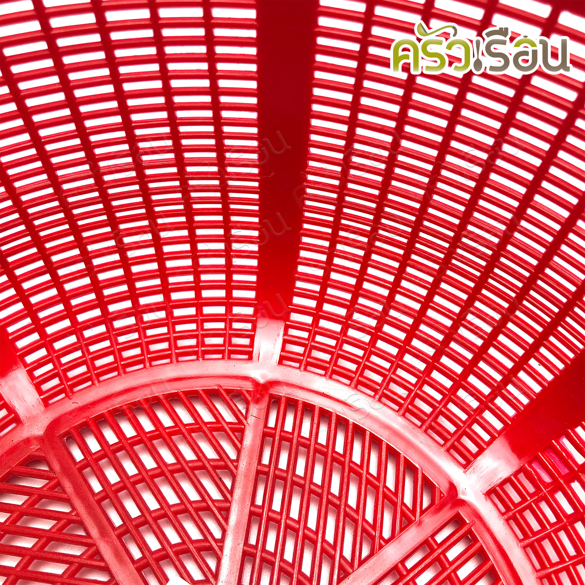 Sahachai ตะกร้าล้างผัก พลาสติก 28 x 12 ซม. No.1928 สหชัย [ราคาต่อใบ คละสี] ตะกร้า กระจาด ตะแกรงกลม