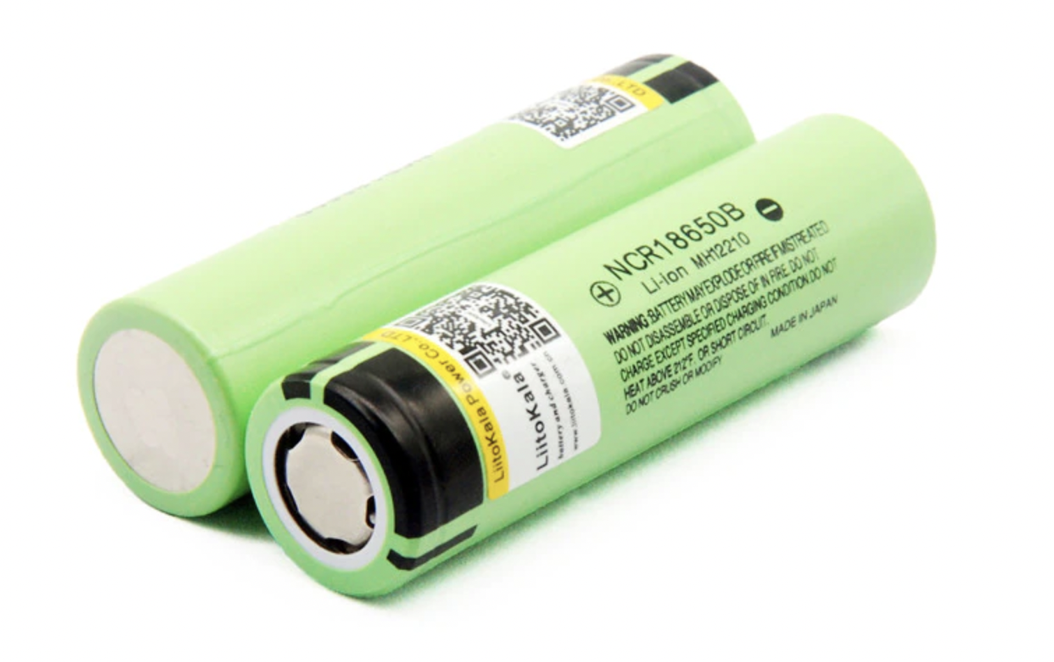 1ลูก Liitokala 18650 Panasonic 3400mAh Li-ion 3.7v Battery NCR18650B Flat Top ของแท้เท่านั้นมีสติ๊กเกอร์แท้ แบตเตอรี่