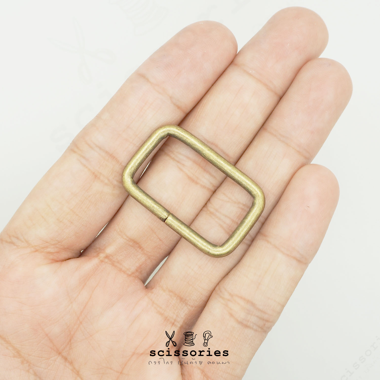 สี่เหลี่ยม 1 in สีเหลืองดำ /2ตัว