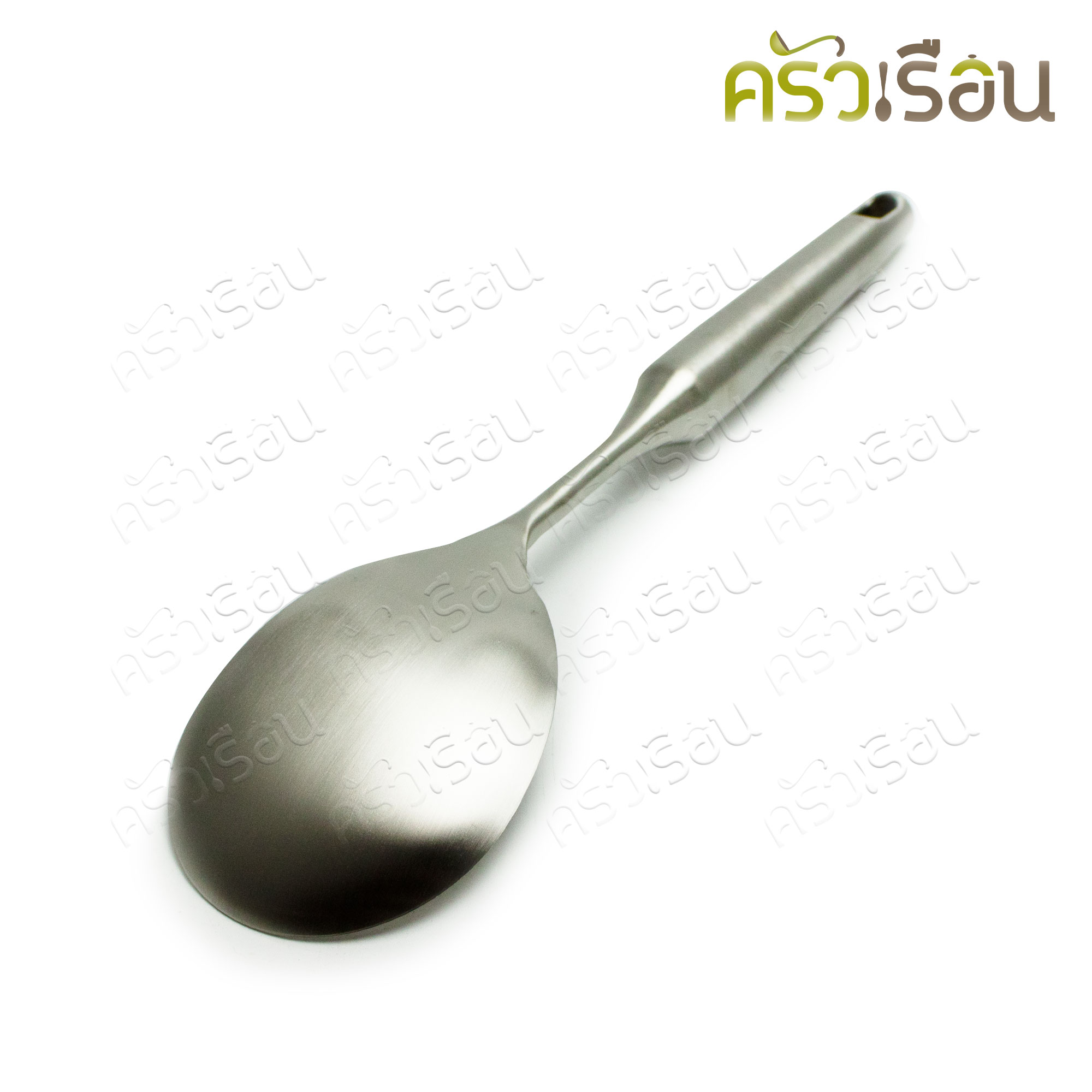 US ทัพพี ด้ามสเตนเลส กลม 7.5 x 29.5 ซม. AS-41