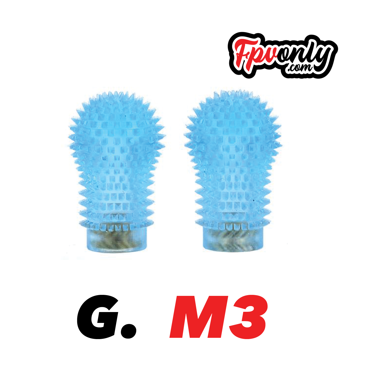 สติ๊กวิทยุ THUMB GRIPPIES NON-SLIP STICK ENDS 3MM/4MM อุปกรณ์โดรน Drone