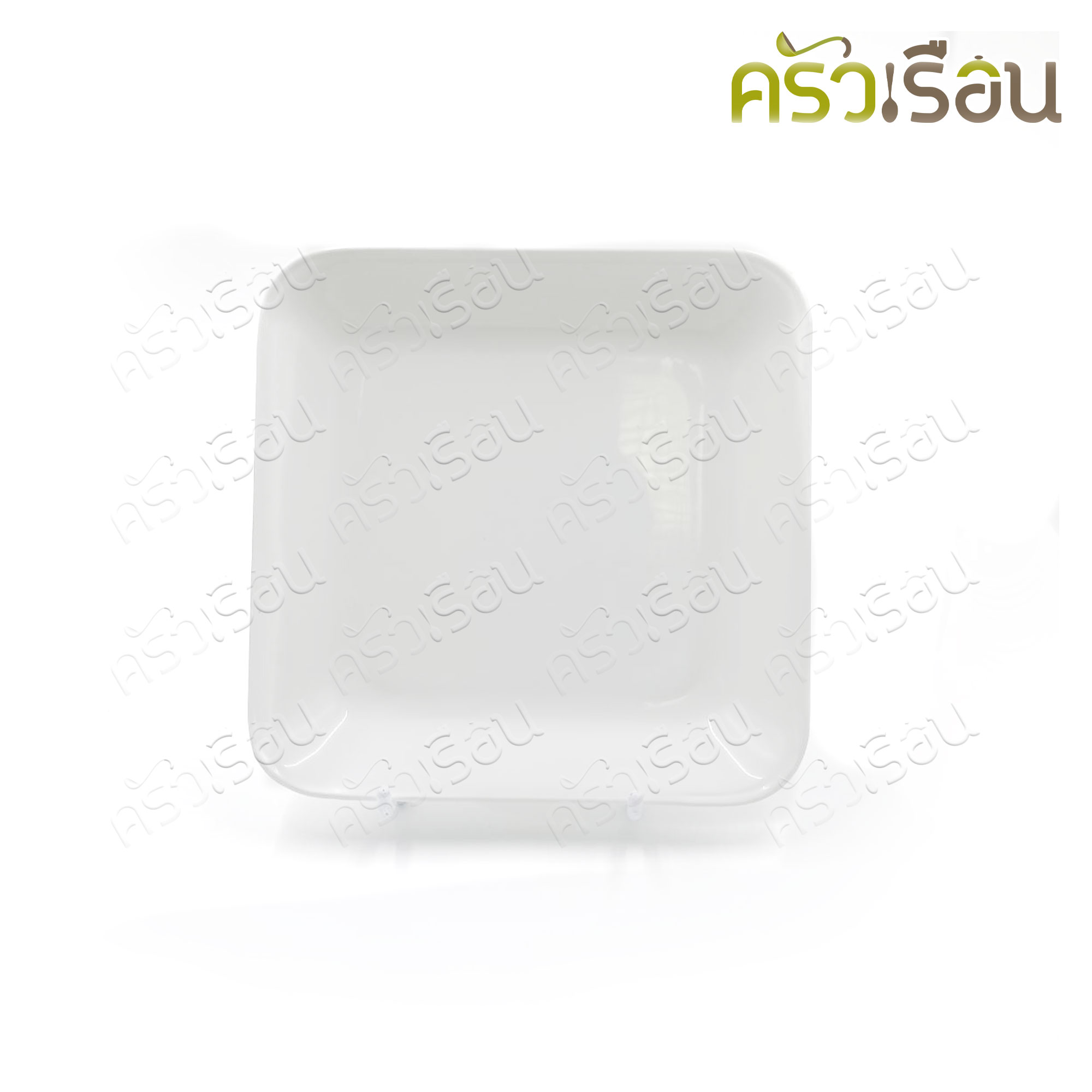Map Brand, plastic square plates, 7.5 inches, MC.203 [ 12 pcs. per pack ]