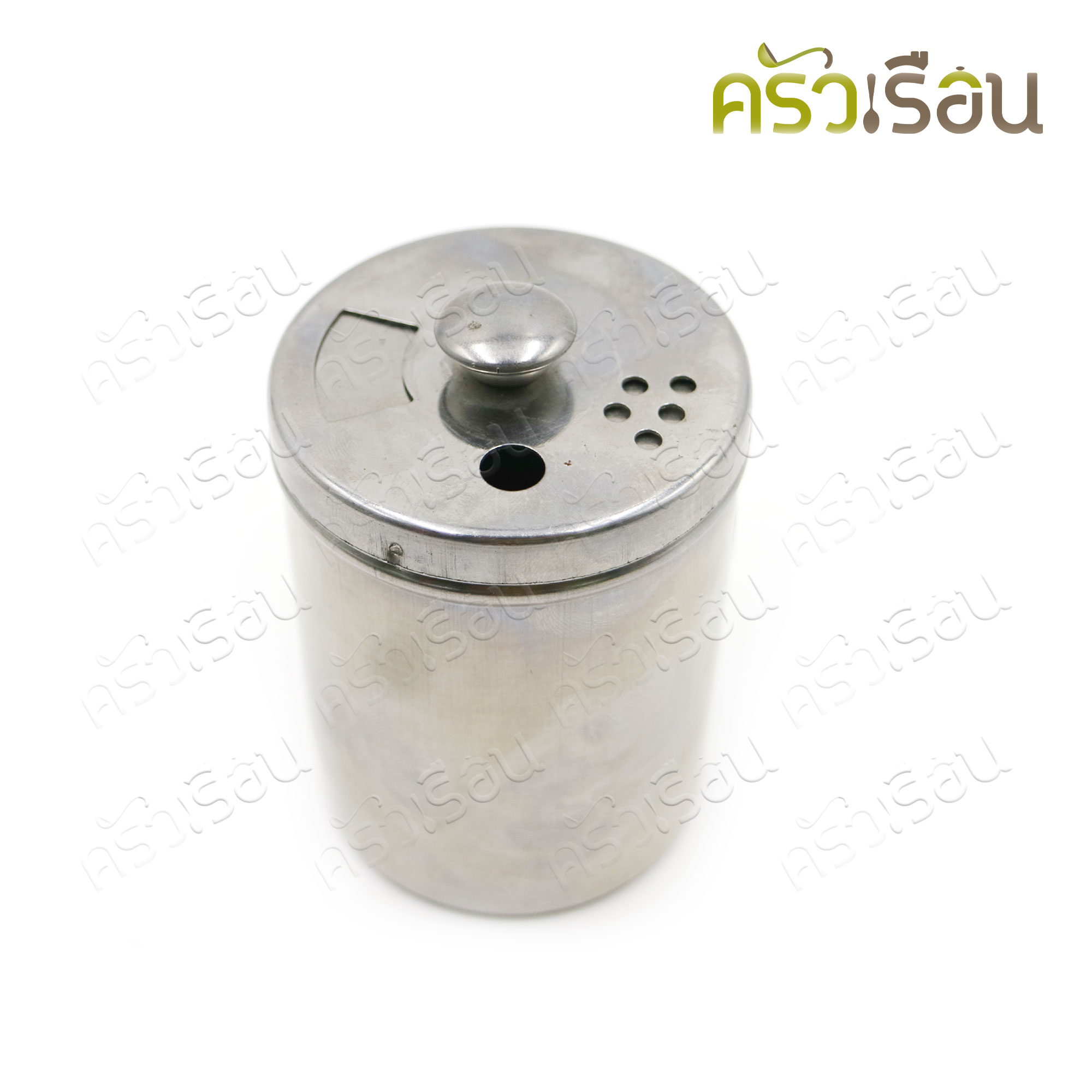 กระปุกโรยเครื่องปรุง สเตนเลส 5.5 x 7 ซม. กระปุกพริกไทย