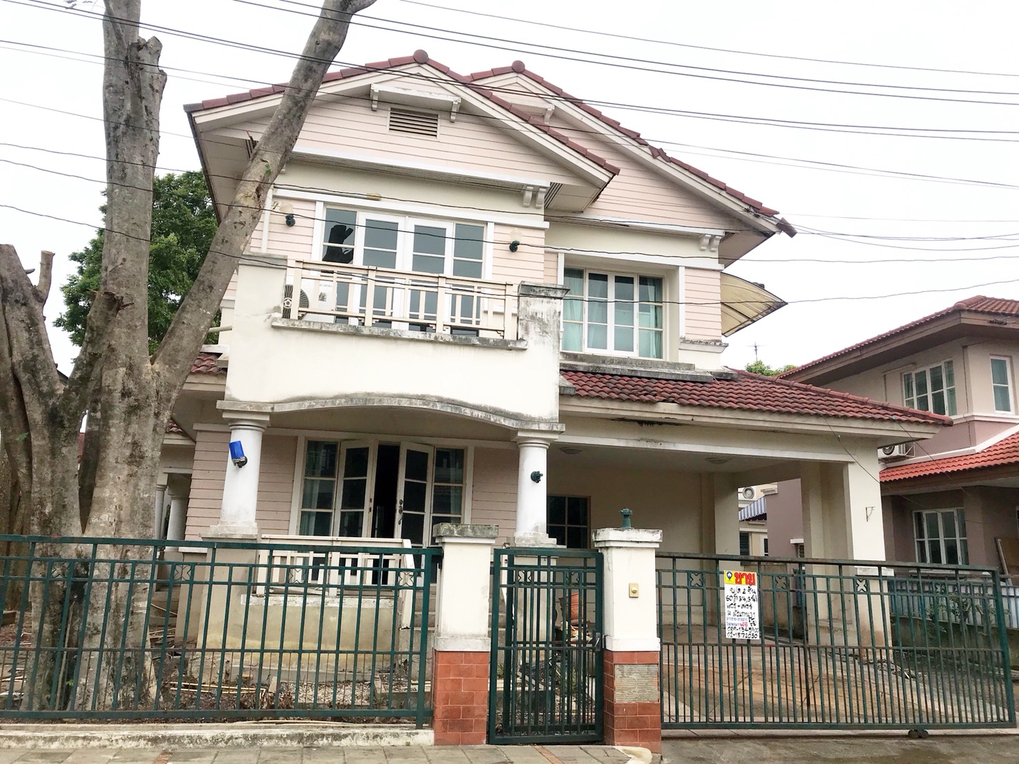 ขายบ้านเดี่ยว 2 ชั้น หมู่บ้านมัณฑนา1 ธัญญะ คลอง2 (รหัสทรัพย์ 201875)