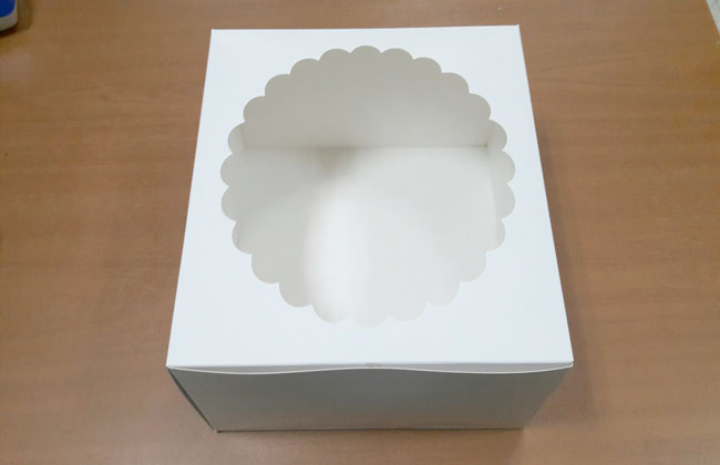 กล่องเค้ก กล่องเค้ก 3 ปอนด์ ทรงสูงพิเศษ กล่องขนม กล่องเบเกอรี่ สีขาว 26.5x26.5x15ซม.50ใบ/แพ็ค (ราคาแพ็คละ 1,150 บาท)