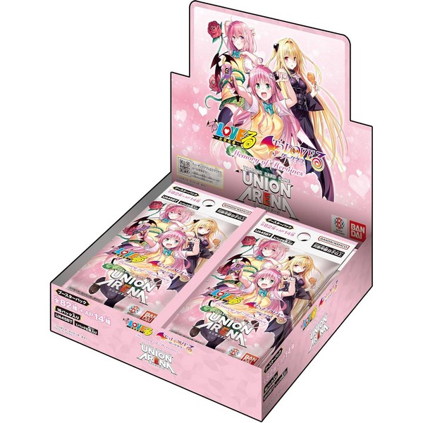 Bandai Union Arena Booster Box UA45BT To Love Ru แบบกล่อง (16 ซอง) 4582769825019 (การ์ด)
