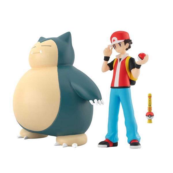 Bandai 1/20 Pokemon Scale World Kanto Red & Snorlax & Pokemon Flute 4549660876243 (Figure)