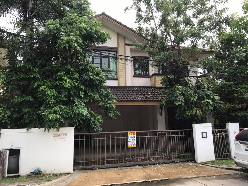 ขายบ้านเดี่ยว2ชั้น ม.สราญสิริ คลองสามวา กรุงเทพ ขนาด 54 ตรว. รหัส H66