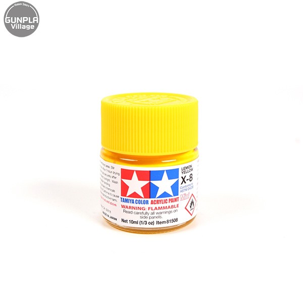 Tamiya 81508 Acrylic Mini X-8 Lemon Yellow Tamiya 45032776