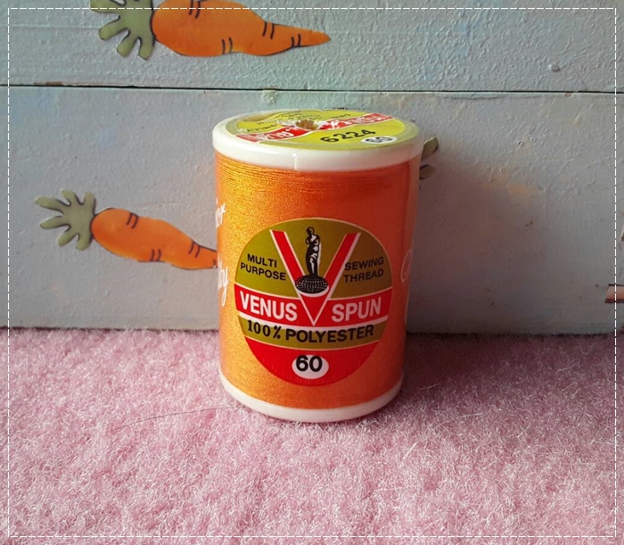 ด้ายวีนัส เบอร์ 6224 สีส้ม