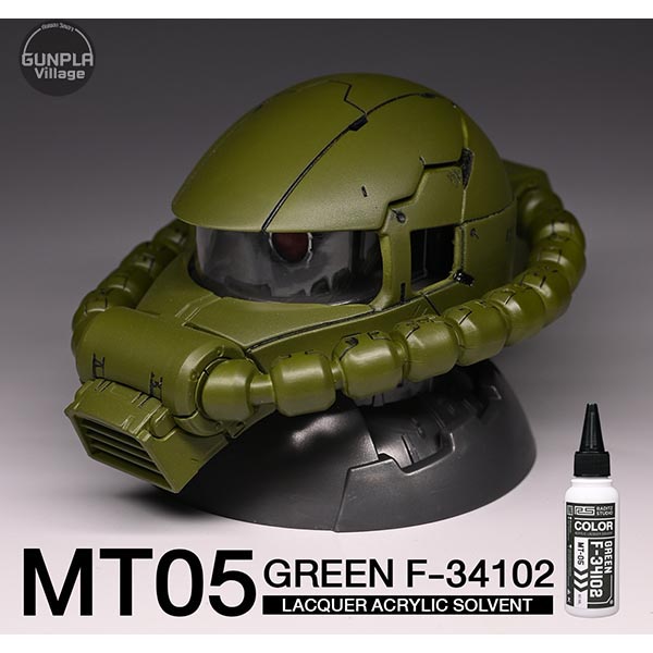 Raditz Studio RS MT05 Green F-34102 60 ml (Millitary Series) (Gloss) RSMT05F34102 8858878400058 (สี)