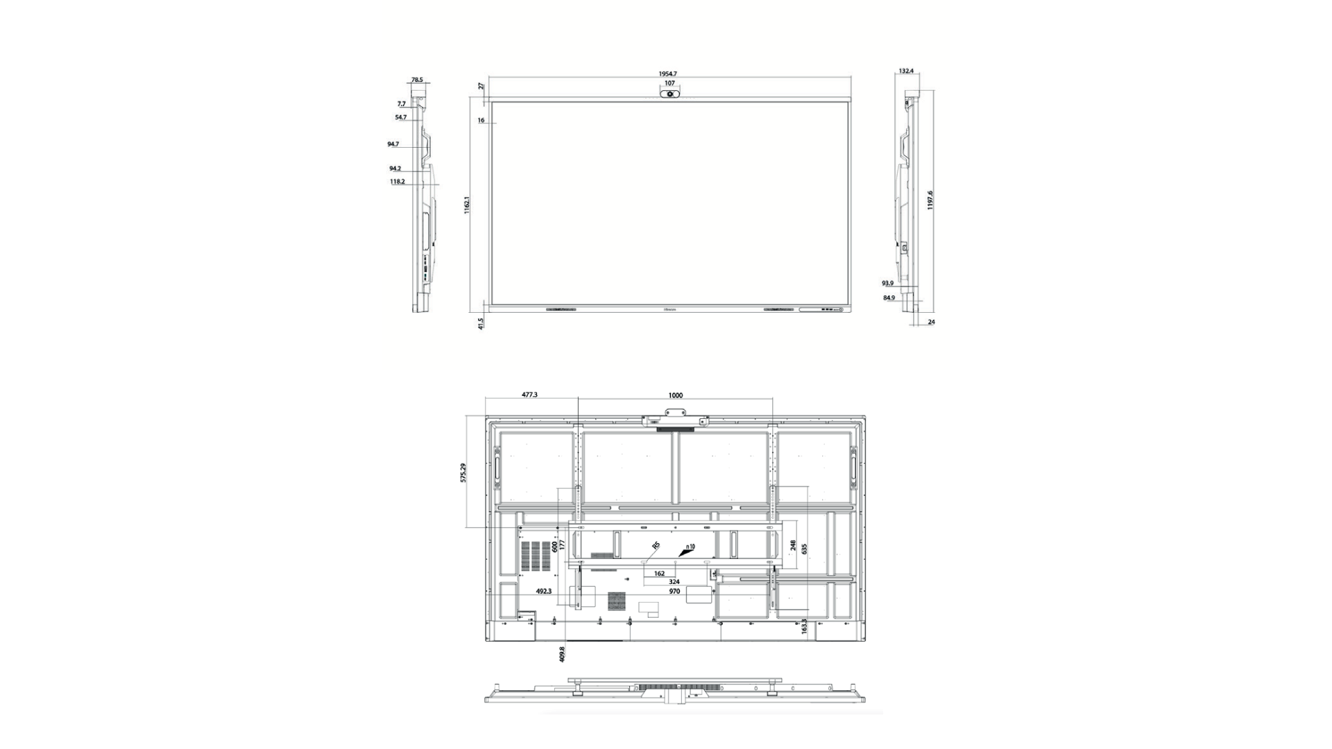 Hisense 86MR6DE 86” GoBoard Live - Advanced Interactive Display with Integrated 4K Camera