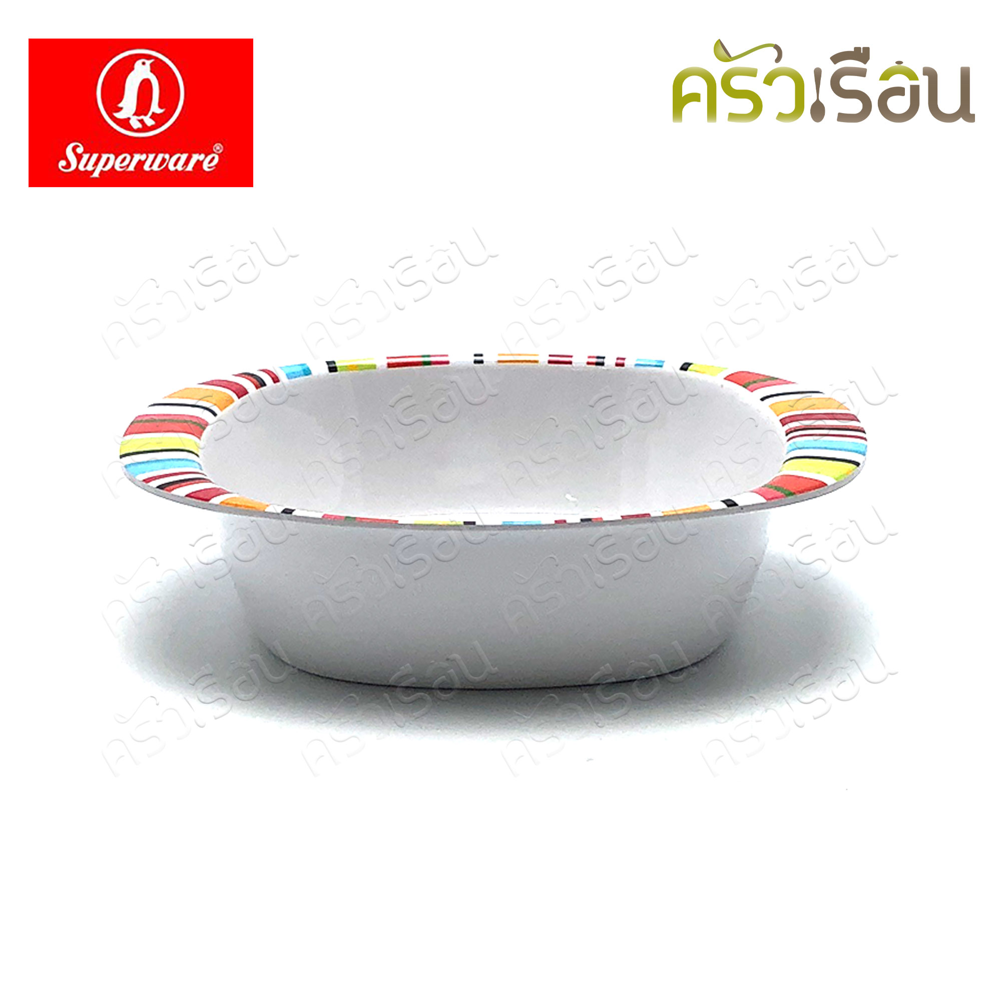 Superware ลาย Mickey Summer Fun มิกกี้ ซัมเมอร์ฟัน [ ราคาต่อชิ้น ] จาน หรือ ชาม หรือ ช้อนส้อม หรือ แก้วน้ำ เมลามีน