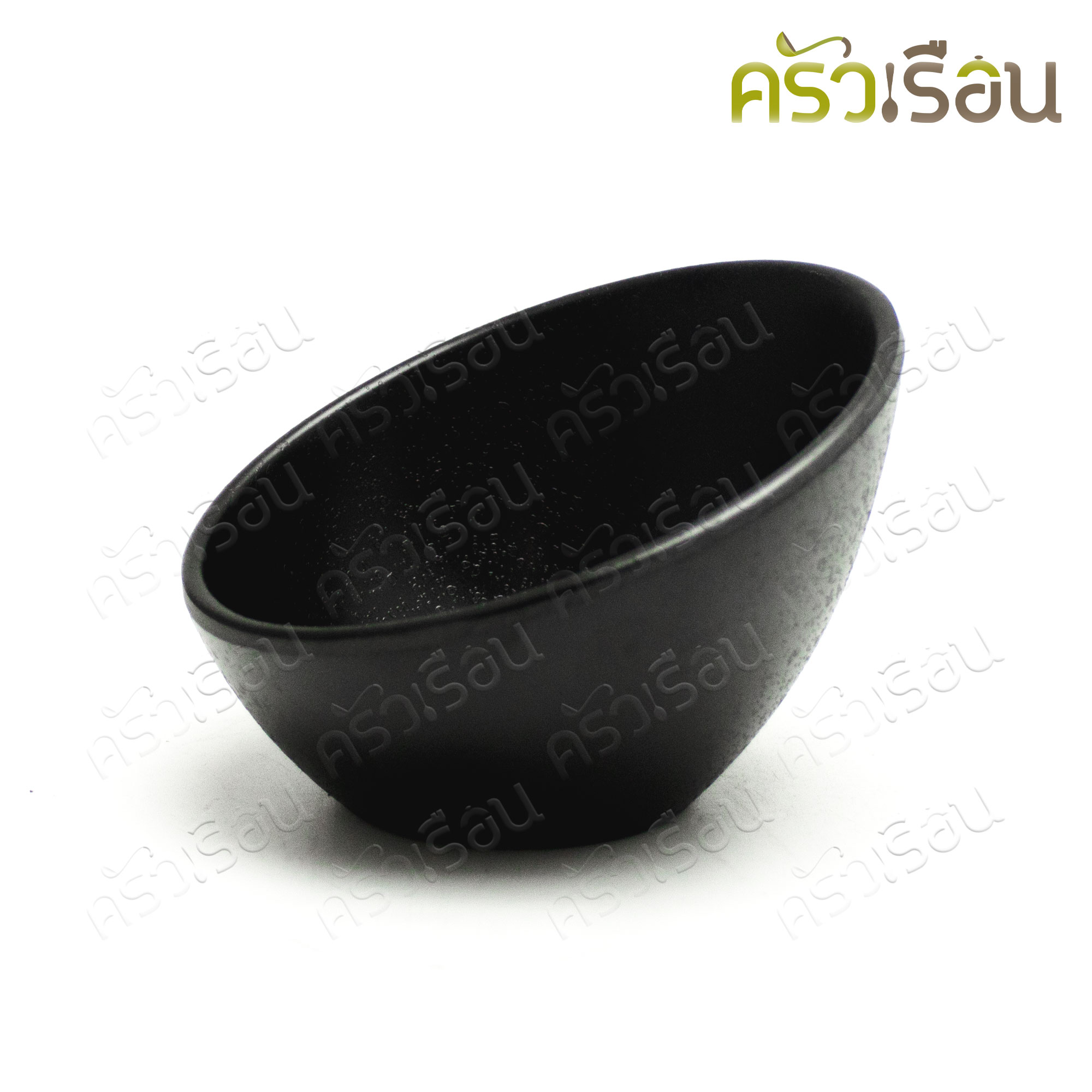 SUMO ถ้วยกลม ขอบเอียง เมลามีน สีดำ 4 นิ้ว JB132-4 ถ้วยน้ำจิ้ม ขอบเฉียง ถ้วยค๊อกเทล