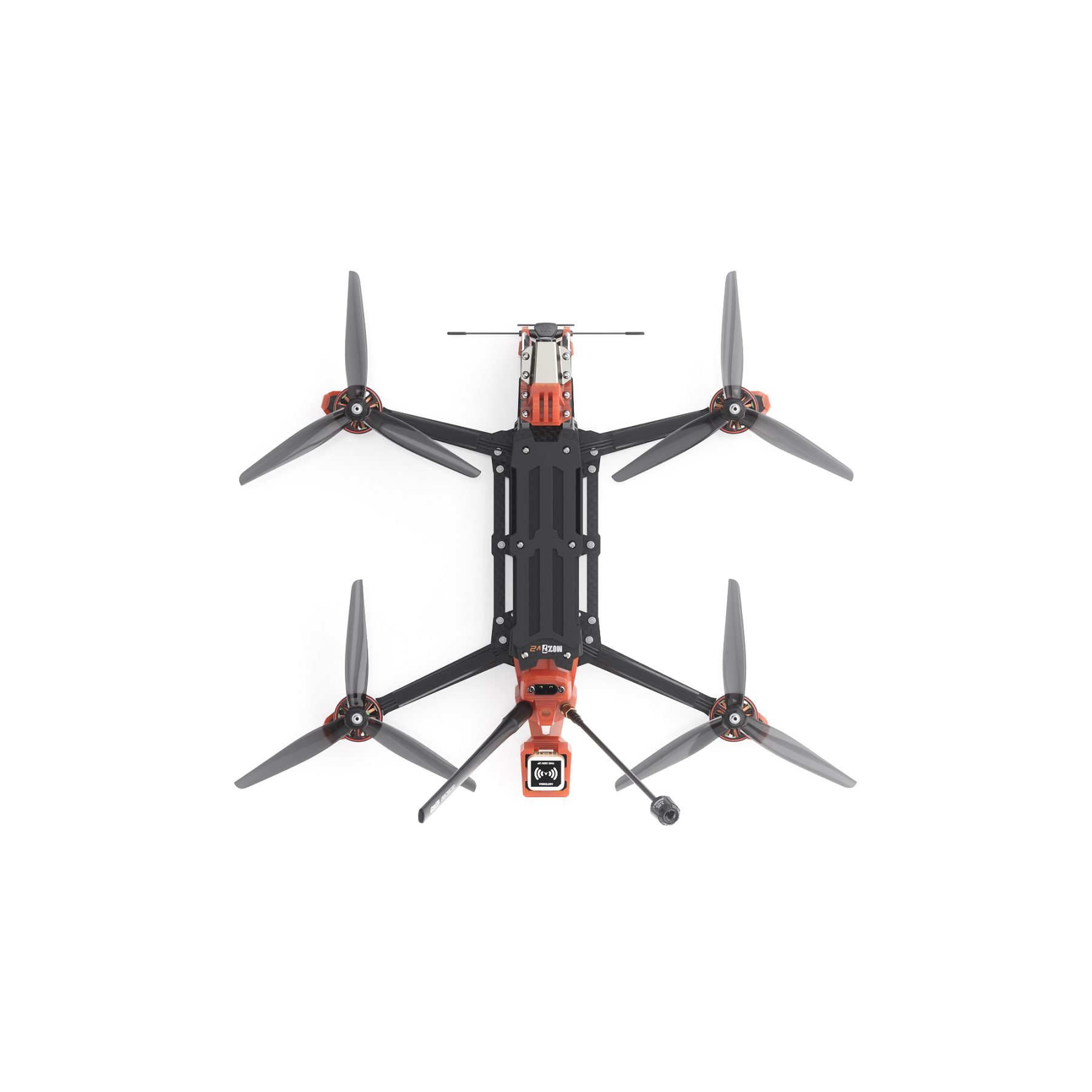 GEPRC MOZ7 V2 DJI O4 Pro | FC F722-BT | มอเตอร์ 2809 | ใบพัด 7.5" | RX ELRS 915/2.4G GemX ของเล่นบังคับวิทยุ