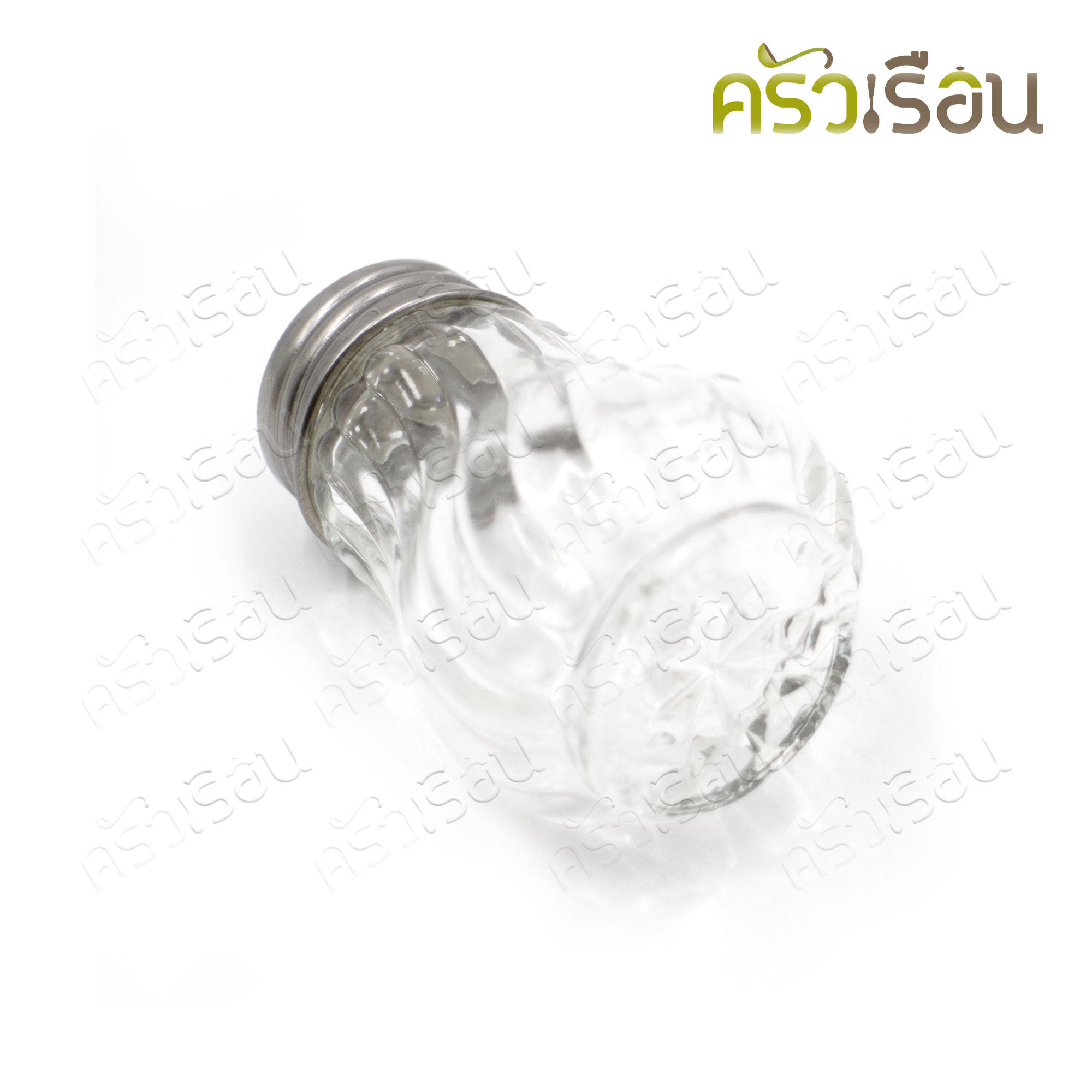 US ขวดพริกไทย เล็ก 2 ออนซ์ ฝาสเตนเลส 3 x 5.5 ซม PE-010