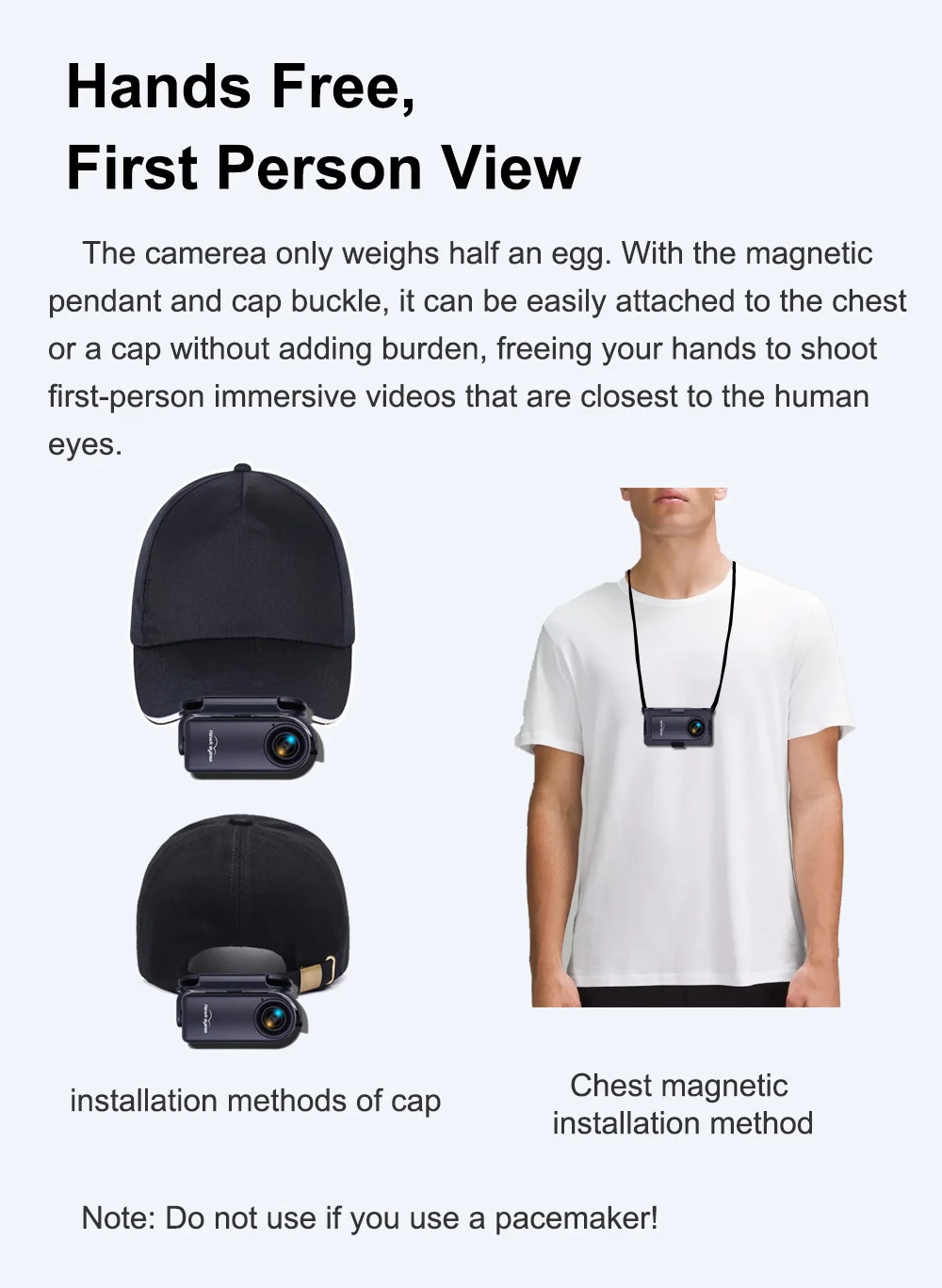 Hawkeye 4K Thumb 2 Action Camera 12MP 4K FOV 170 Degree Support Gyroflow WiFi Magnetic Camera for FPV RC Drone ของเล่นบังคับวิทยุ