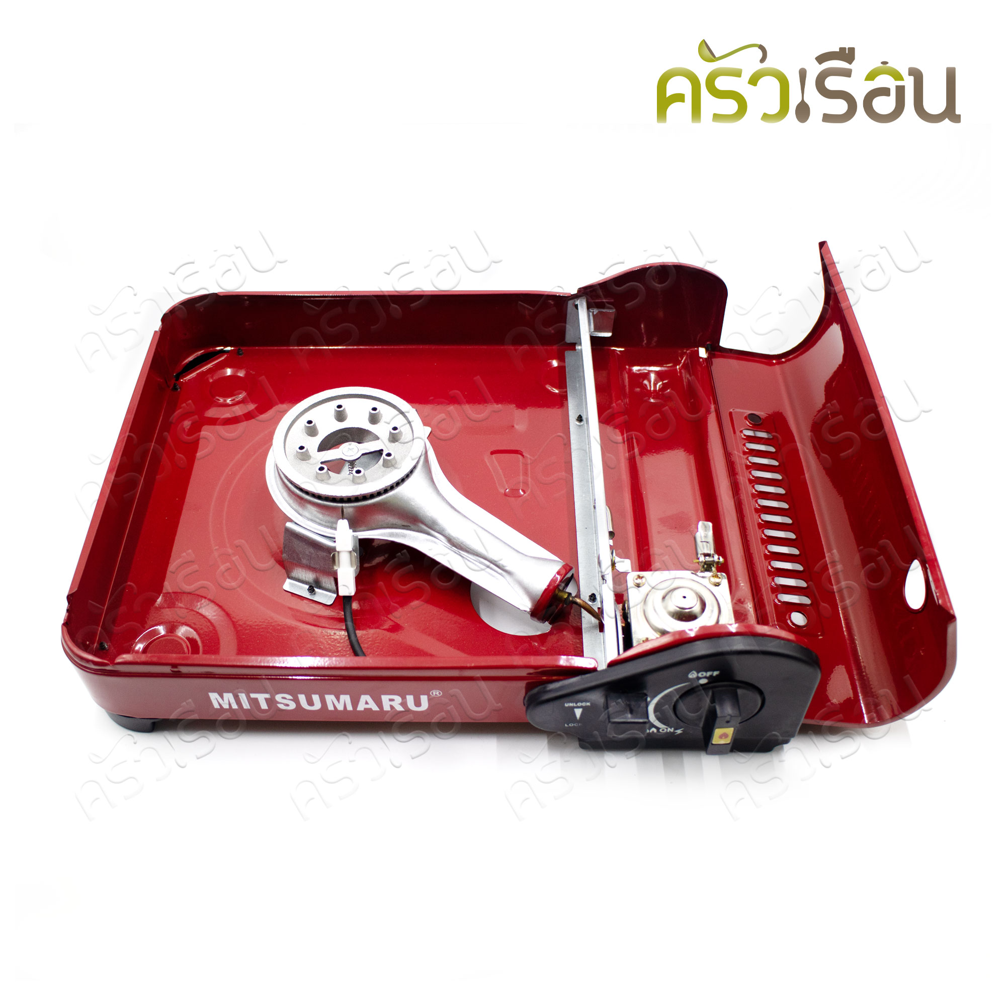 MITSUMARU เตากล่องปิคนิค พร้อมกระเป๋า รุ่น AP-018 เตาแก๊สพกพา เตาแคมป์ปิ้ง