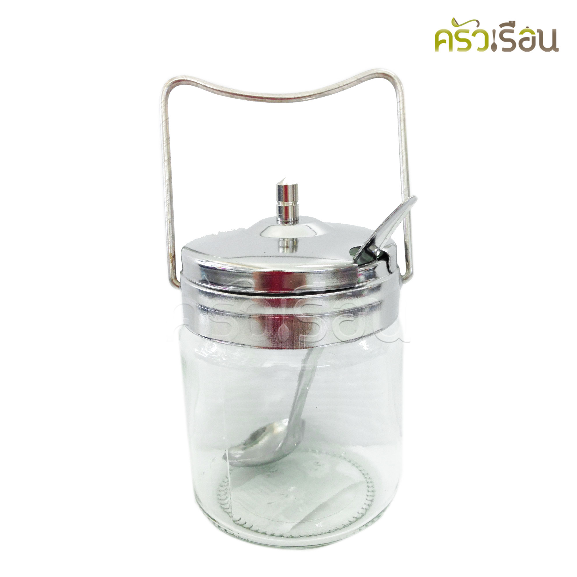 Twin Ray ขวดแก้ว มีหู 7 ออนซ์ Ø7 ซม. สูง 8 ซม. 8007 ขวดเครื่องปรุง