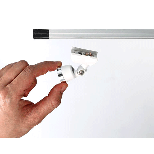 HobbyLight ชุดไฟราง สีขาว 3000K (ชุดใหญ่ 6 โคม,2 ราง,1 หม้อแปลง)