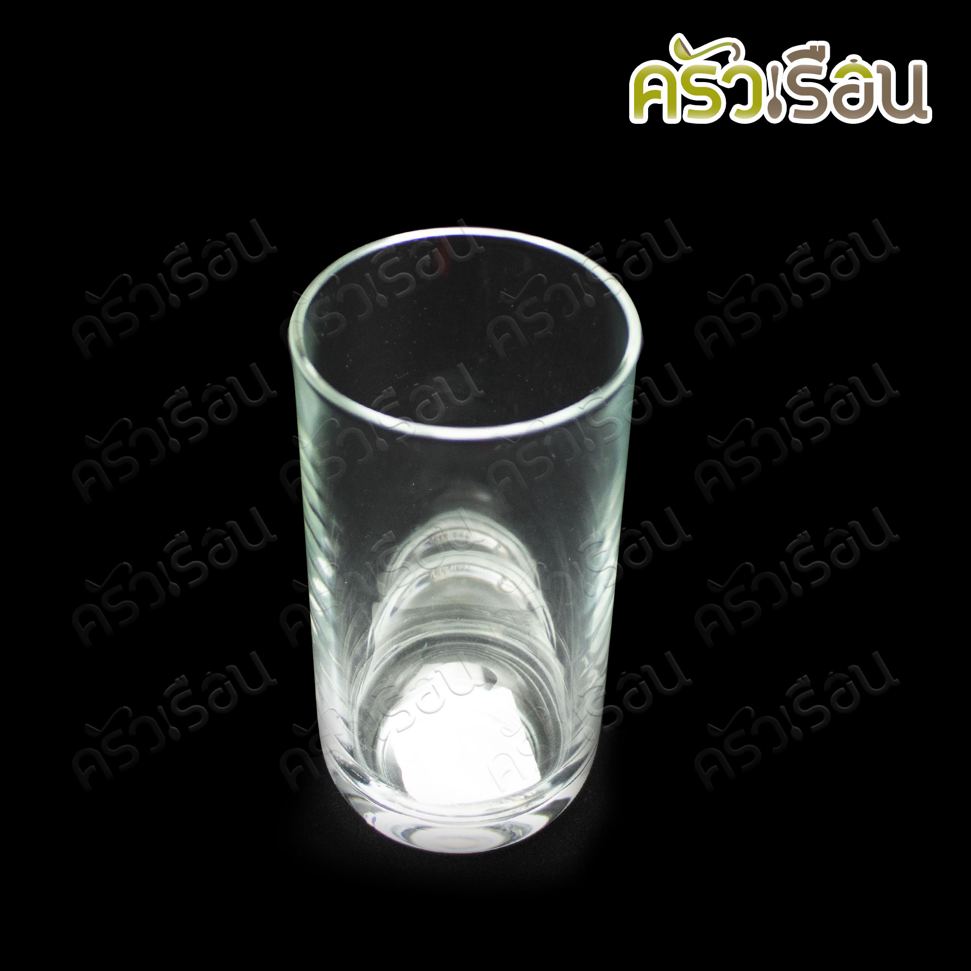 LUCKY GLASS แก้วน้ำ ก้นมน 9.8 ออนซ์ / 280 ml. Trendy Tumbler LG-103710 (37) #335 TD 6.5 x BD 4.5 x H 12.4 cm.