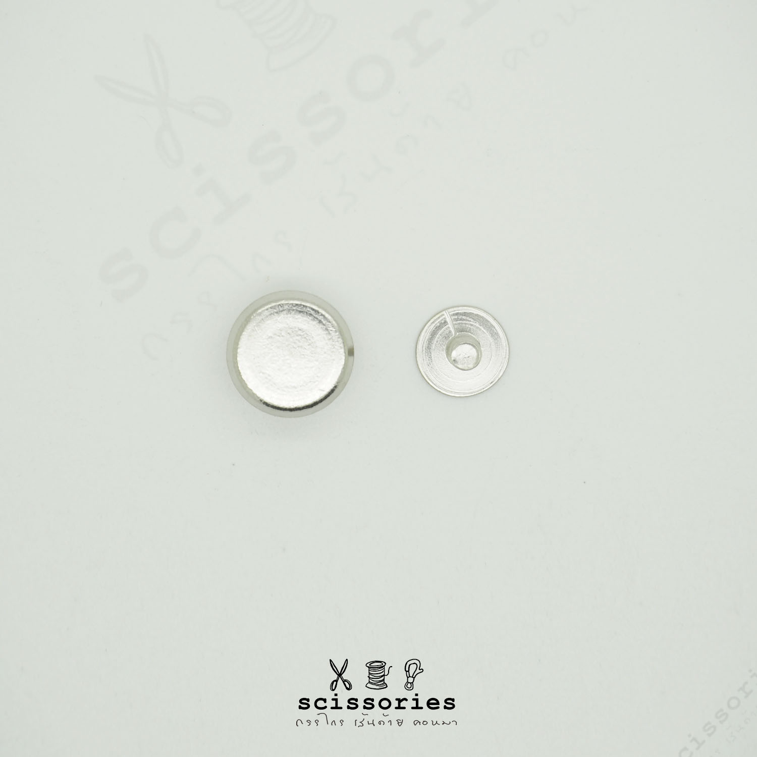 น๊อตเกลียว 6 MM สีเงิน/2ตัว