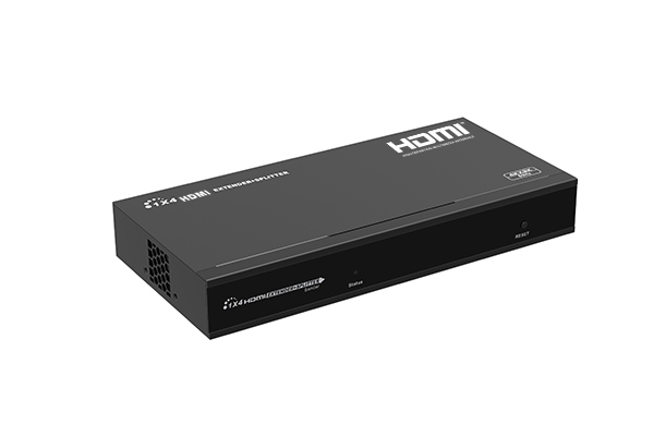 1×4 HDMI 2.0 POE Extender Splitter over CAT6/6a/7