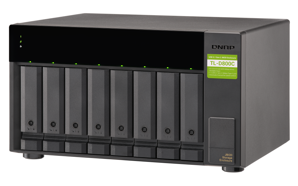 Storage Nas QNAP TL-D800C