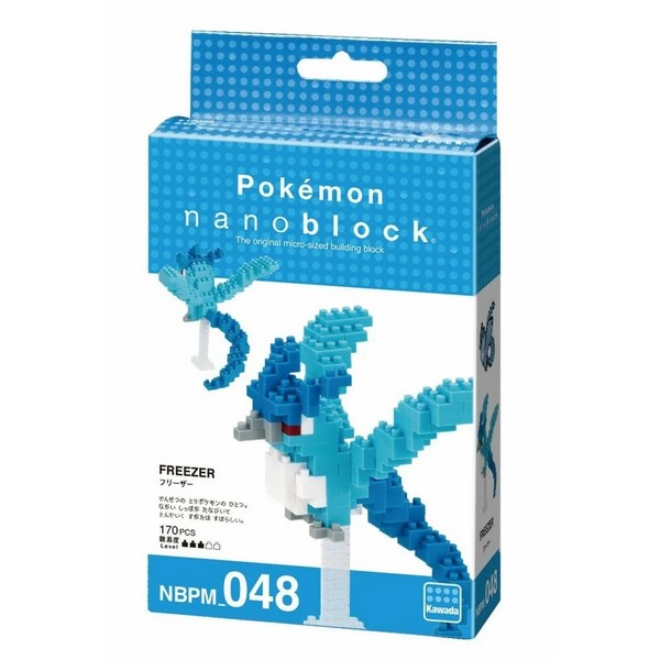 Kawada nanoblock Pokemon NBPM_048 Freezer (Articuno) 4972825213841 (นาโนบล็อค)