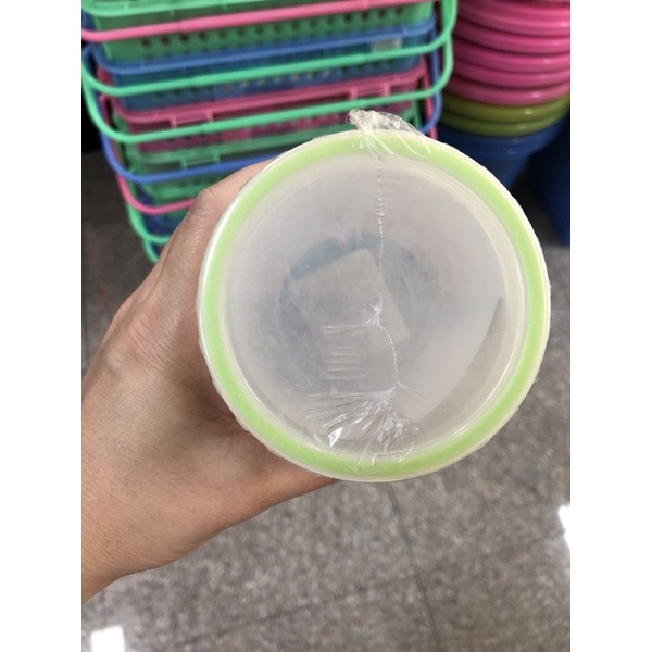 JCJ ราคาต่อใบ ขวดโหลกลม สุญญากาศ BPA free กระปุก ใส่ของ มียางซิลิโคน 1351 1352 1353 1354 1355