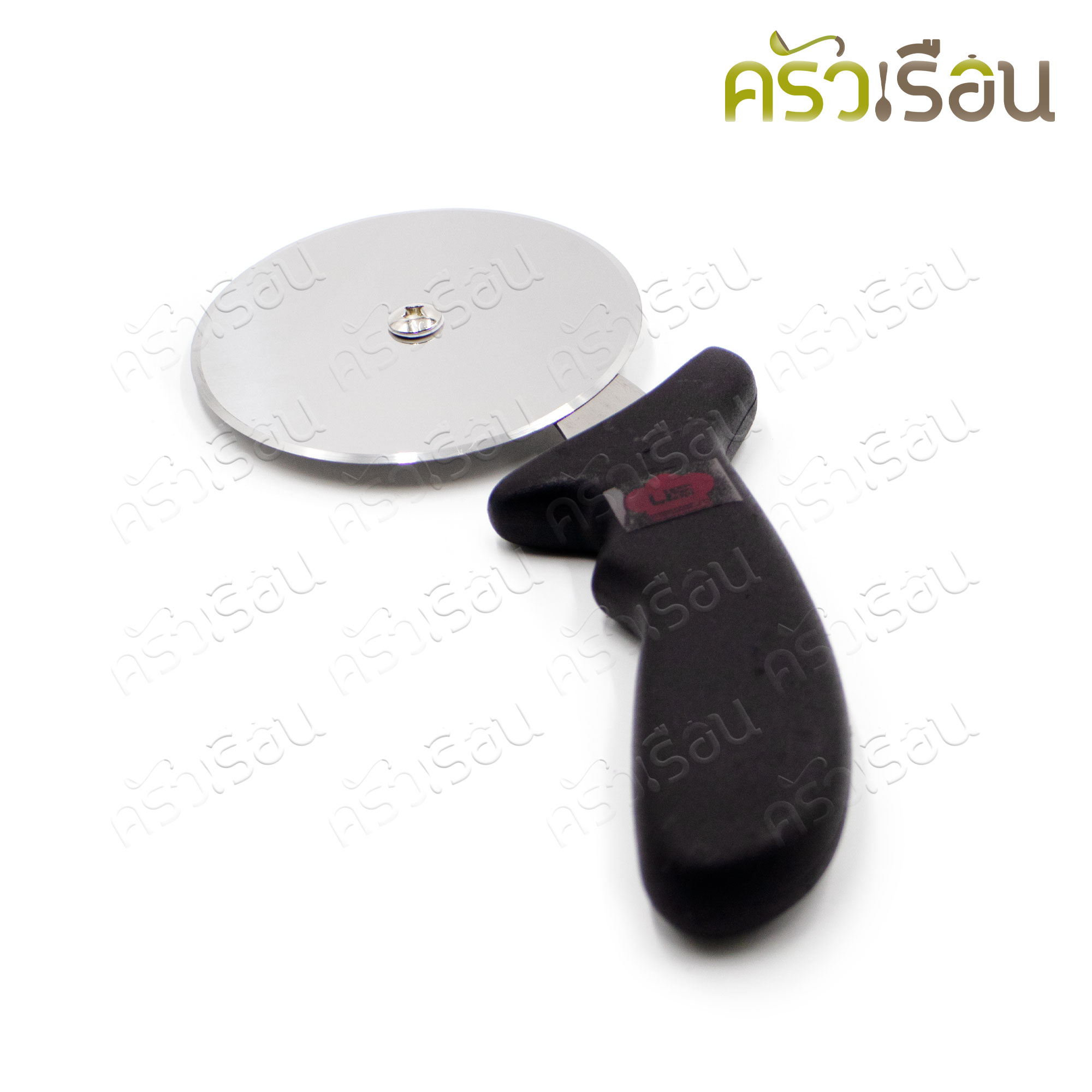 US ที่ตัดพิซซ่า สเตนเลส ด้ามดำ 9.5 นิ้ว ใบมีด 4 นิ้ว LP-25