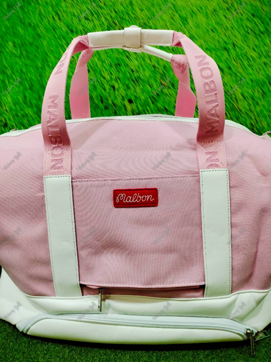 Boston Bag Malbon Golf Pink Color