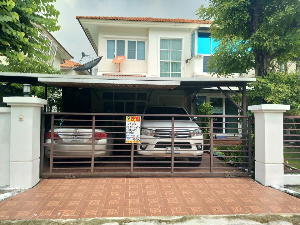 ขายบ้านเดี่ยว 2 ชั้น มบ.คาซ่าวิลล์ วัชระพล คลองถนน เขตสายไหม กรุงเทพ 55.3 ตรว. รหัส H83