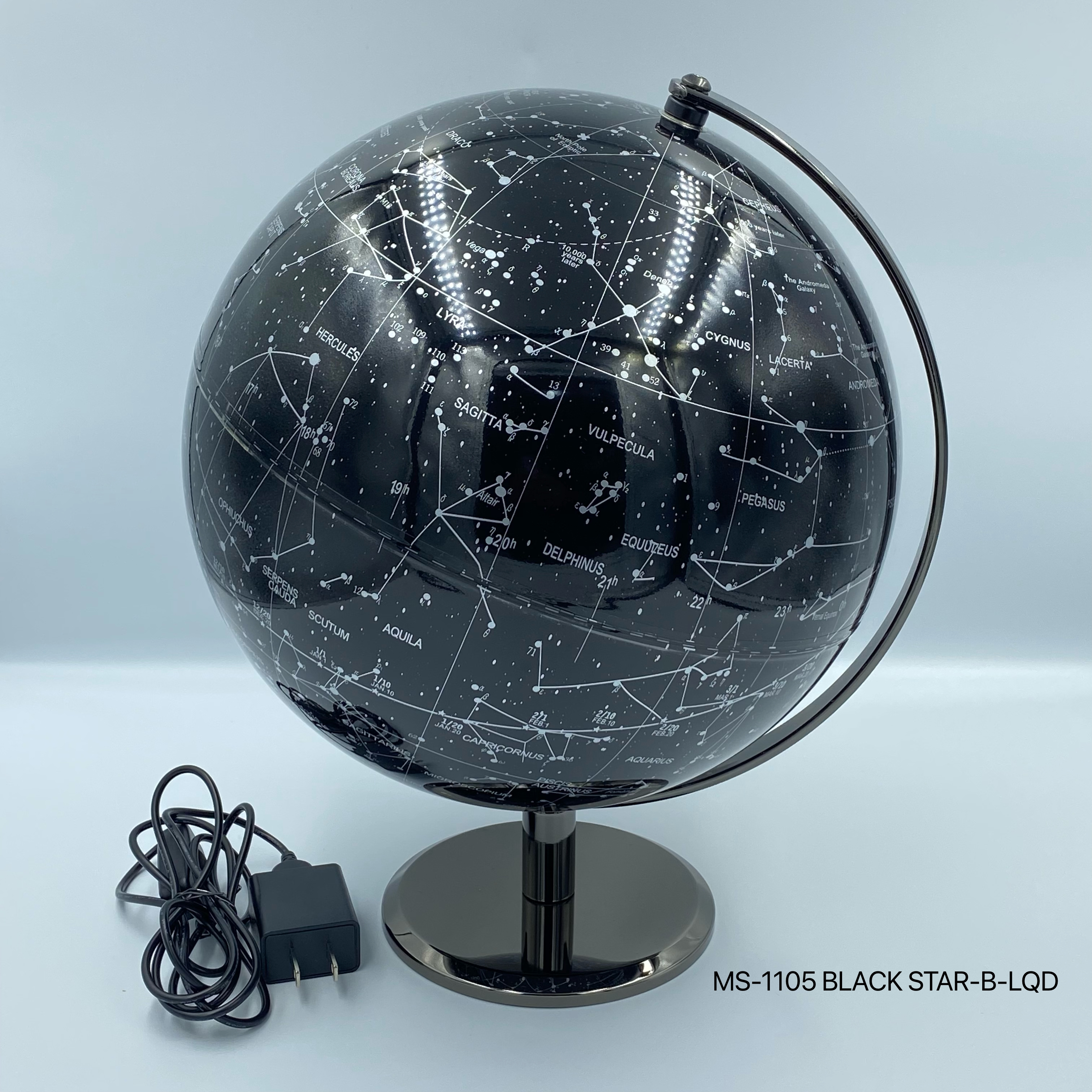 แผนที่ดาว MS-1105 BLACK STAR-B-LQD ขนาดกลาง