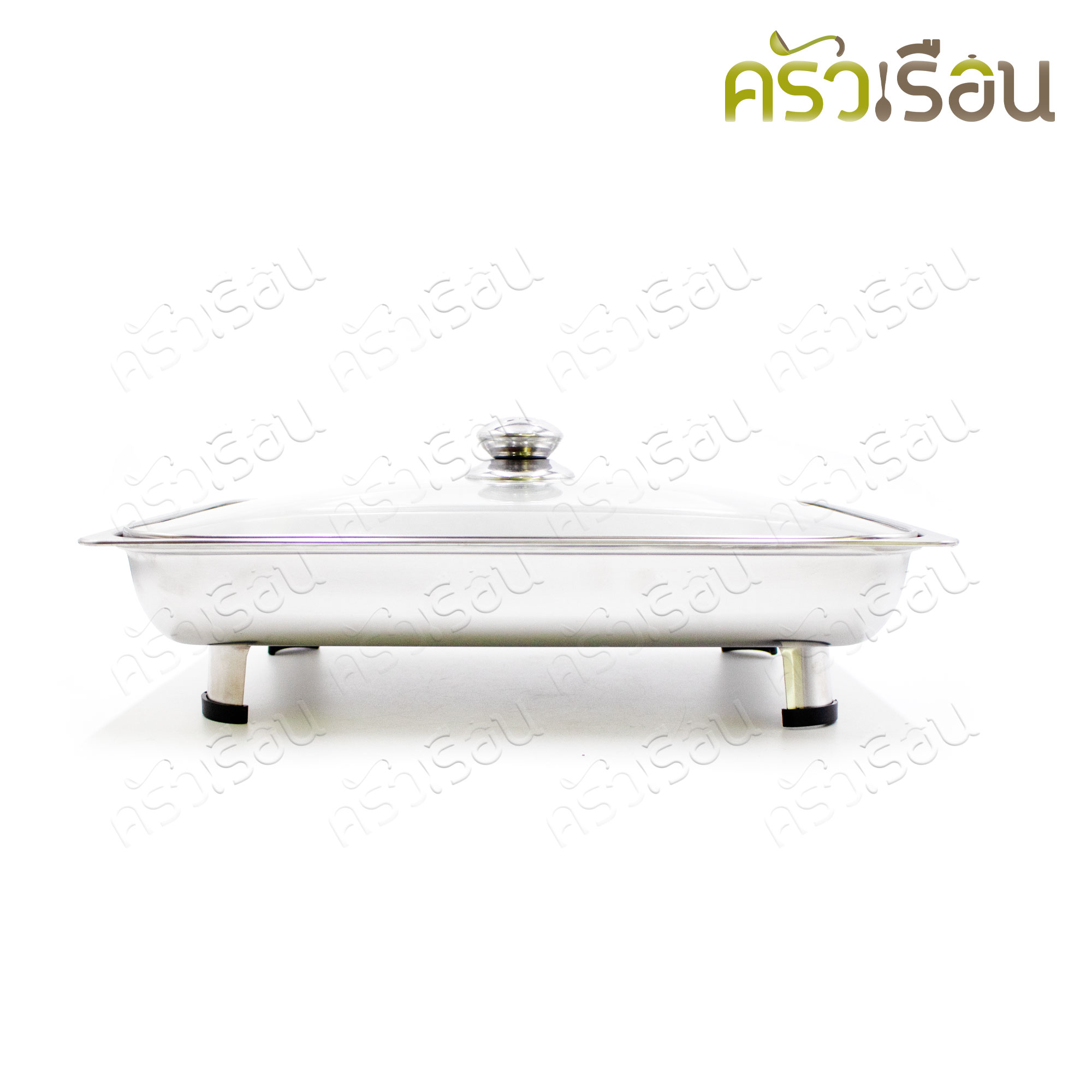 FOFO ถาดอาหาร ฝาแก้ว ขาตั้งถอดได้ ขนาด 29 x 41 x 5.2 ซม. ตราโฟโฟ SA603A