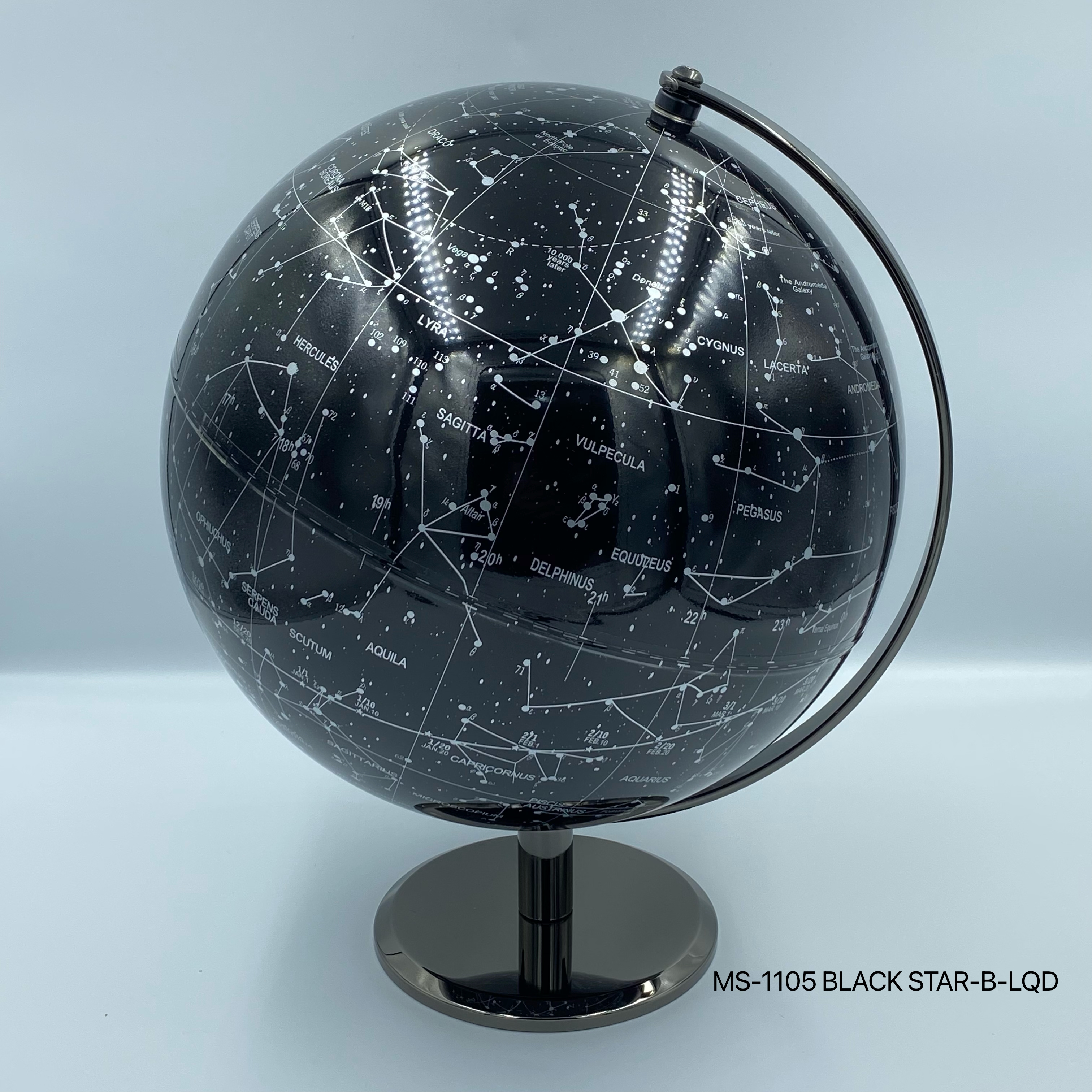 แผนที่ดาว MS-1105 BLACK STAR-B-LQD ขนาดกลาง