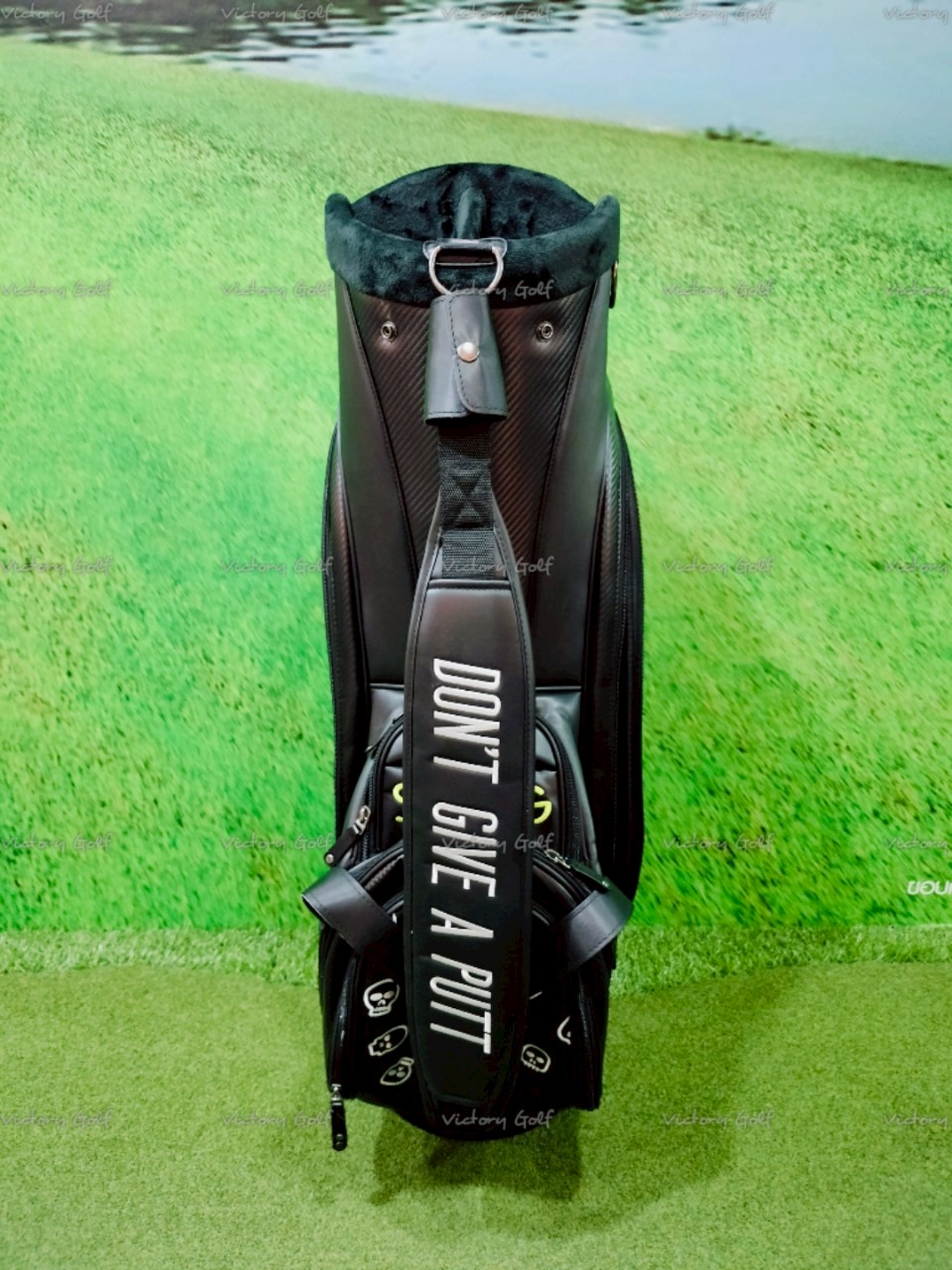 Golf bag SWAG ( PU Material ) 9.5 Black color