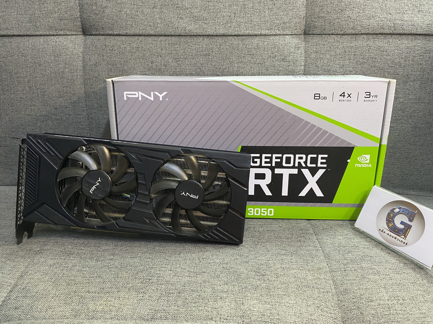 NVIDIA RTX 3050 8GB PNY UPRISING DUAL FAN