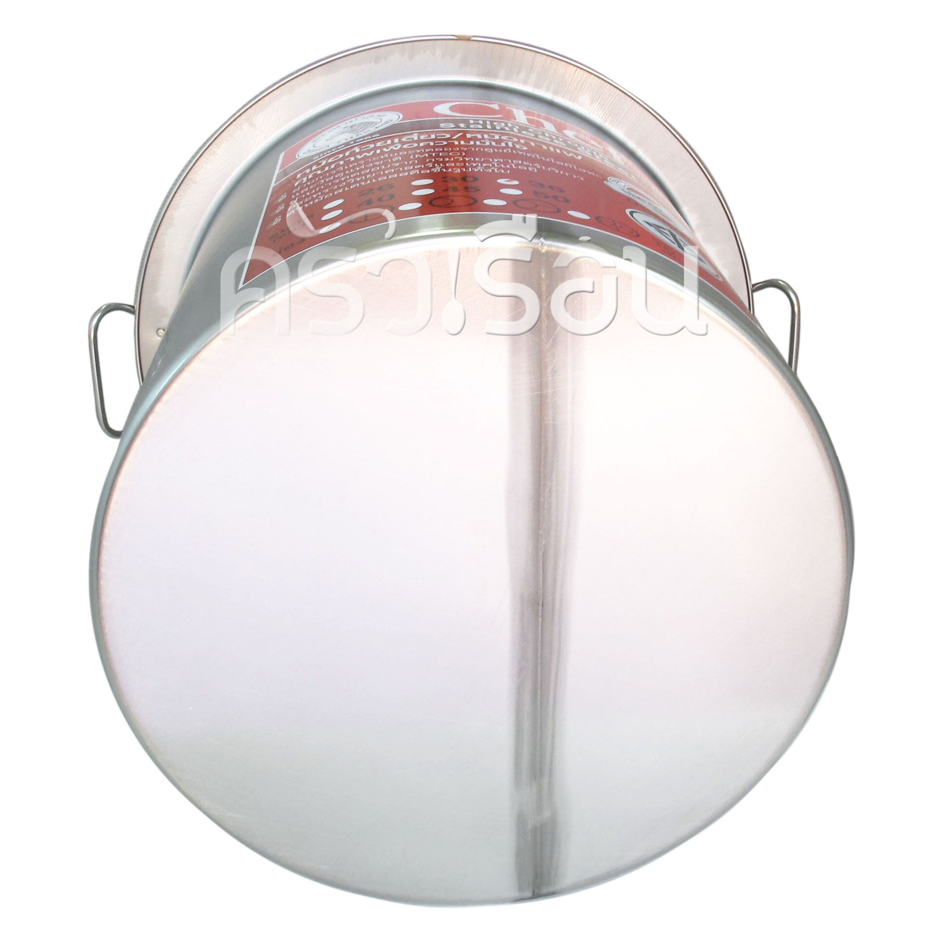 Zebra [ 50x2 ตรง ] Noodle Pot, Chef, 50 cm. 2 partition, straight, 95 L. 272501