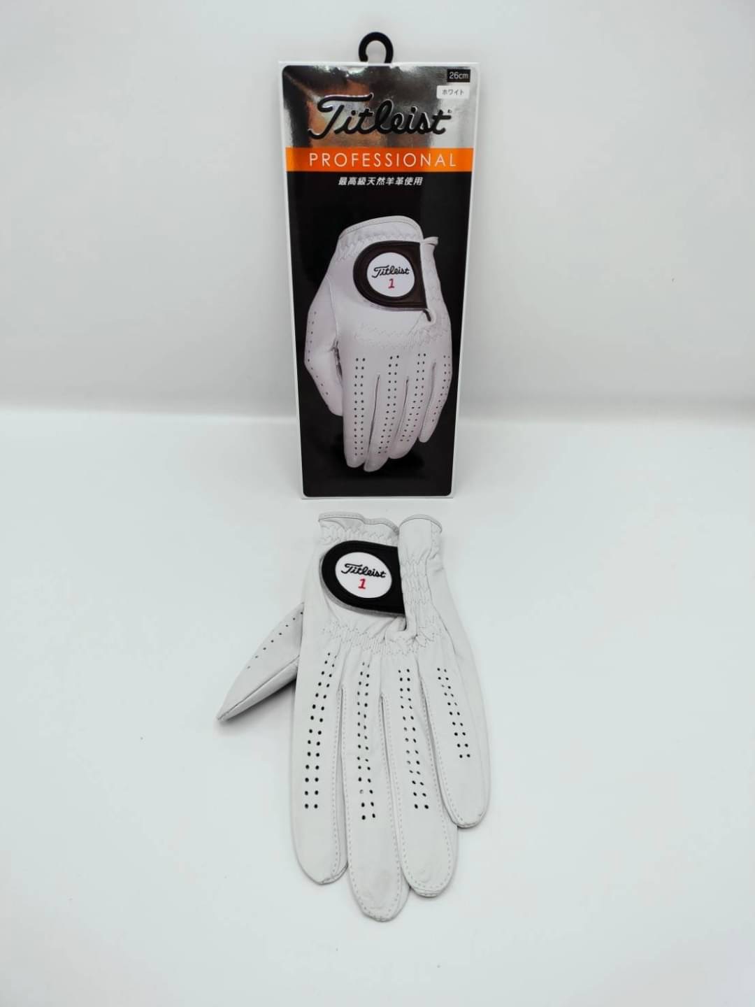 ถุงมือ TITLEIST NO.1 (size 24-26) Made in Japan