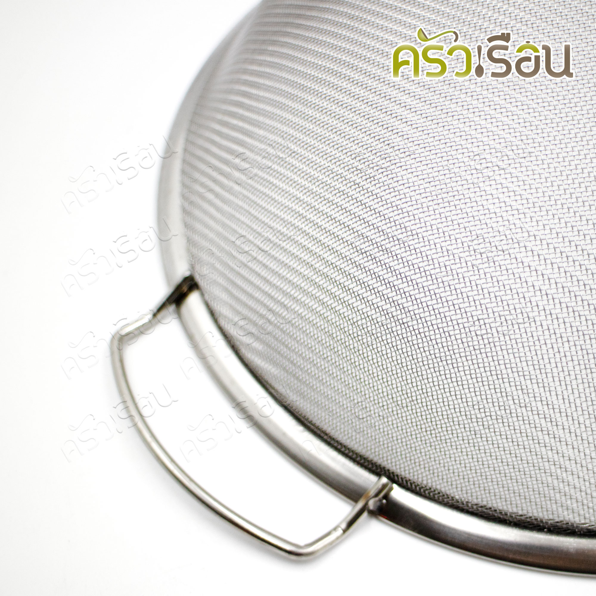 FOFO stainless steel wire mesh strainer, thick edge strainer, wire handle, 24 cm, Fofo brand, SJ524