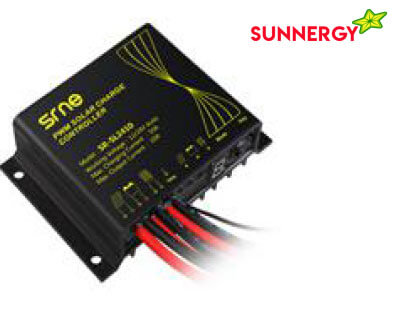 ตัวควบคุมการชาร์จแบตเตอรี่ แบบ PWM ขนาด 10A 12/24V IP68 SR-SL2410