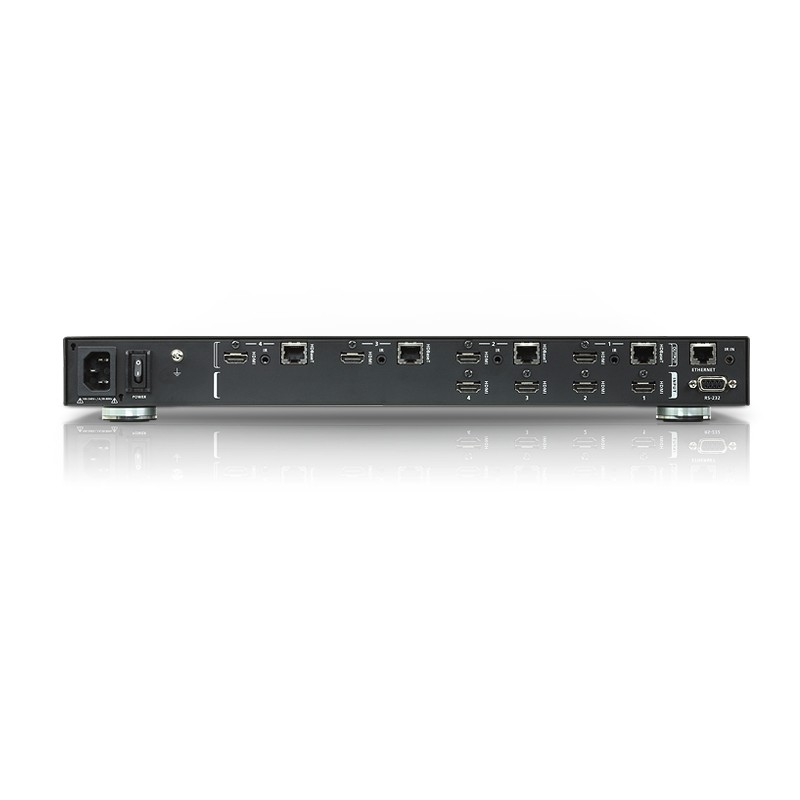 4X4 HDMI HDBASET-LITE MATRIX SWITCH WITH VIDEO WALL