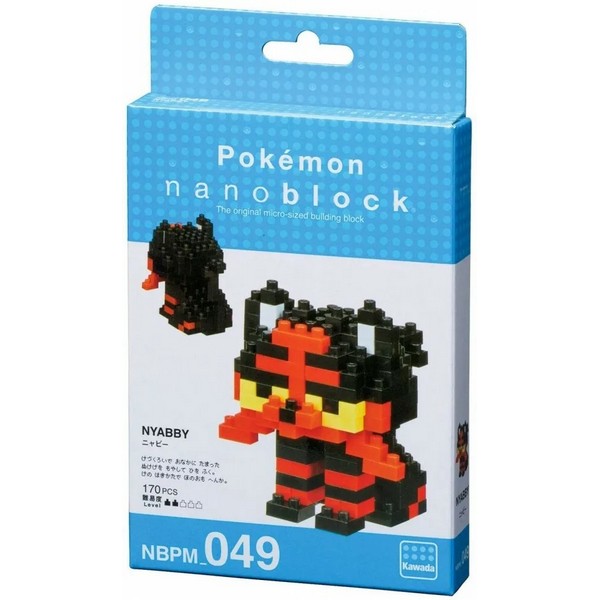 Kawada nanoblock NBPM_049 Nyabby (Litten) 4972825214534 (นาโนบล็อค)