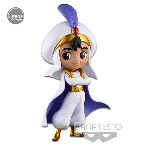 (Ver.B ชุดสีขาว) Q Posket Disney Characters : Aladdin Prince Style (B:Pastel Color) BANPRESTO 4983164359060