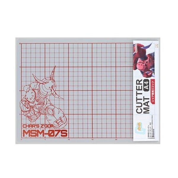 Sunstar Cutter Mat A4 MSM-07S Char's Z'Gok 4901770777368 (แผ่นรองตัด)
