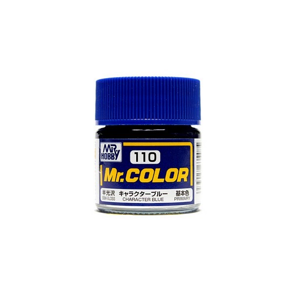 Mr.Color C110 Character Blue Semi-Gloss (10ml) 4973028635485 Mr. Hobby
