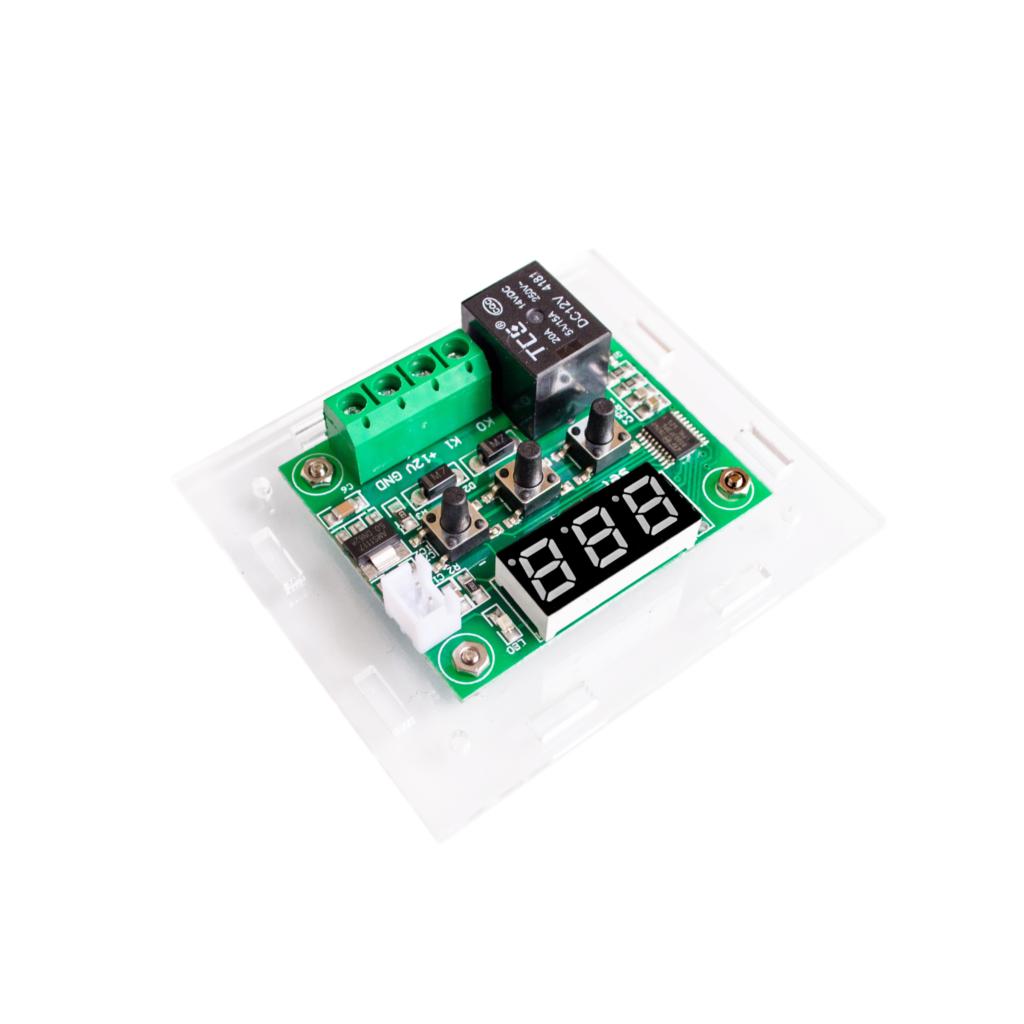 กล่องอคิลิค สำหรับW1209 DC12V cool temp thermostat temperature control switch temperature controller Acrylic Box (เฉพาะกล่องเท่านั้น ไม่รวมตัว W1209 DC12V )